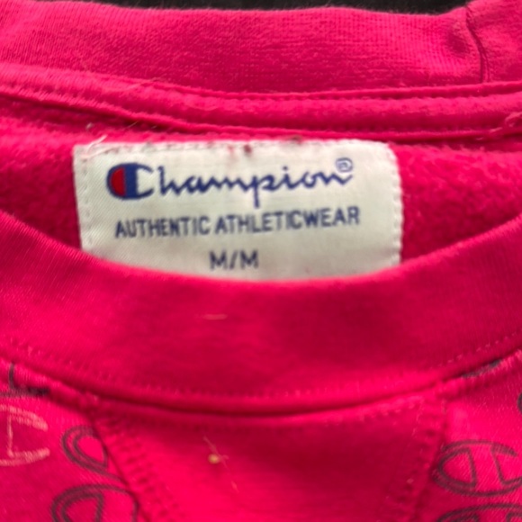 Champion pink crewneck women’s medium - Picture 6 of 15